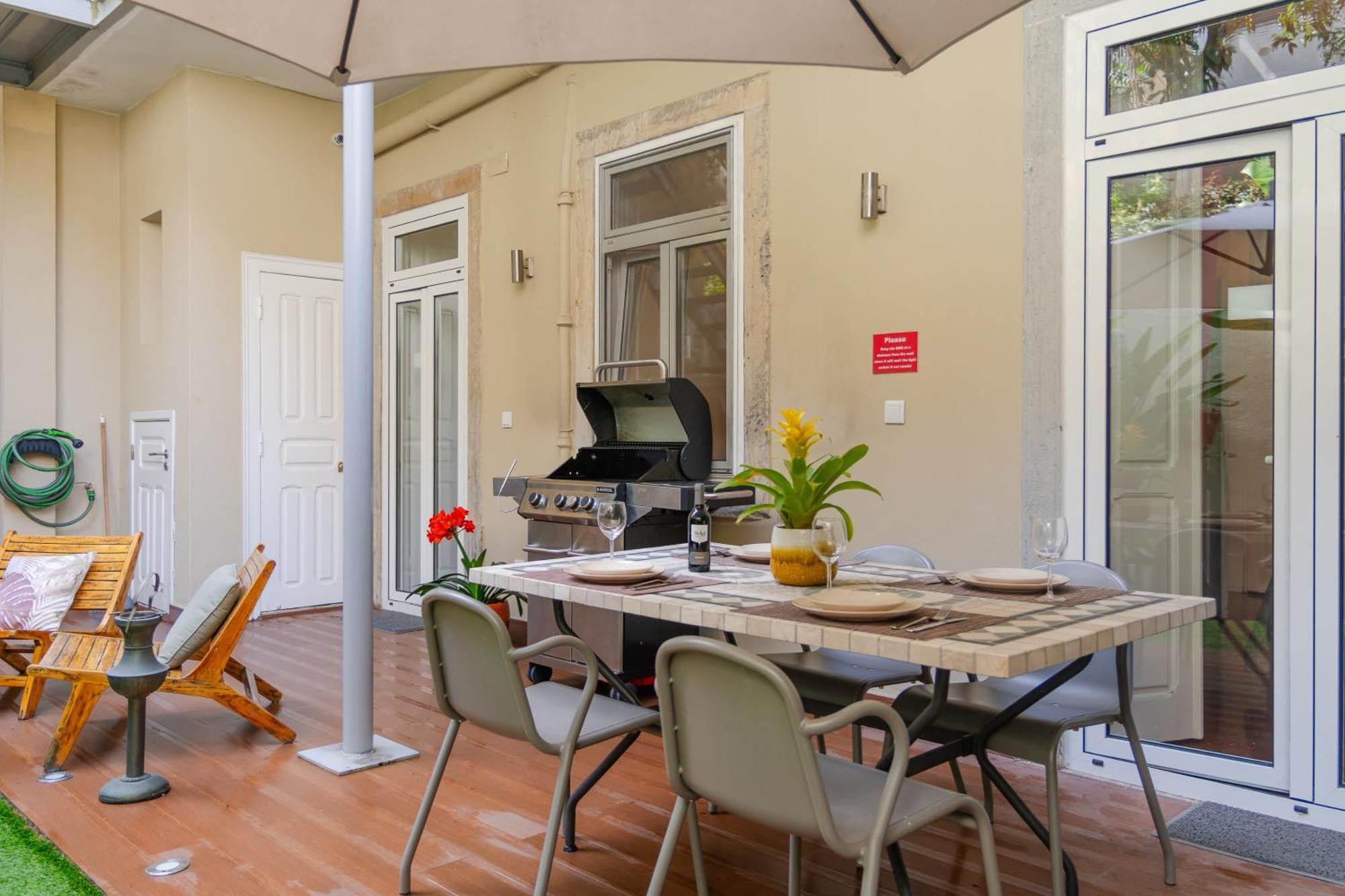 Lisbon Garden Retreat Apartment Ngoại thất bức ảnh