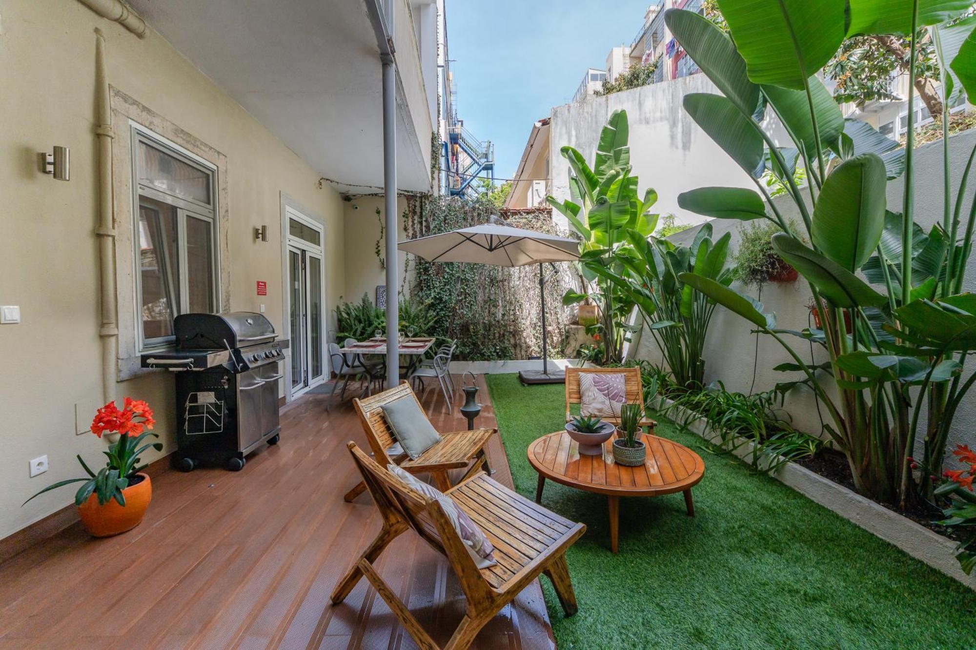 Lisbon Garden Retreat Apartment Ngoại thất bức ảnh
