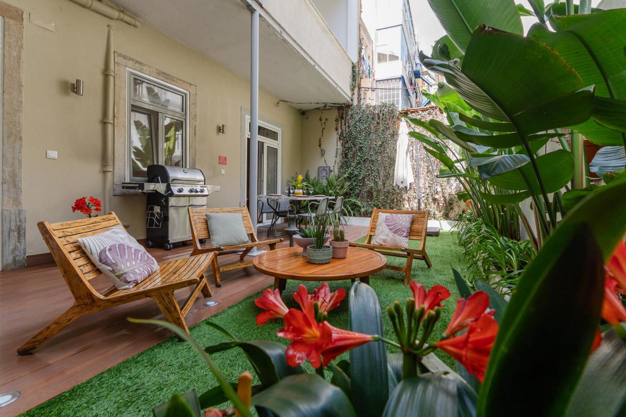 Lisbon Garden Retreat Apartment Ngoại thất bức ảnh